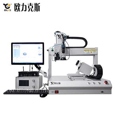 桌面式喷射点胶机 视觉精密点胶设备